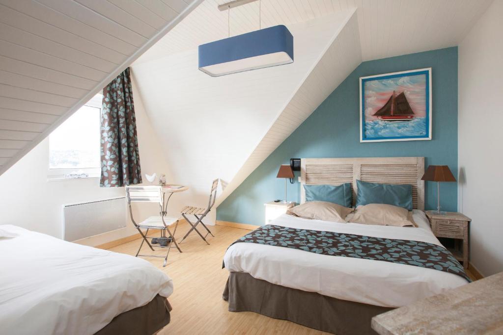 Hotel Beausejour Erquy Room photo